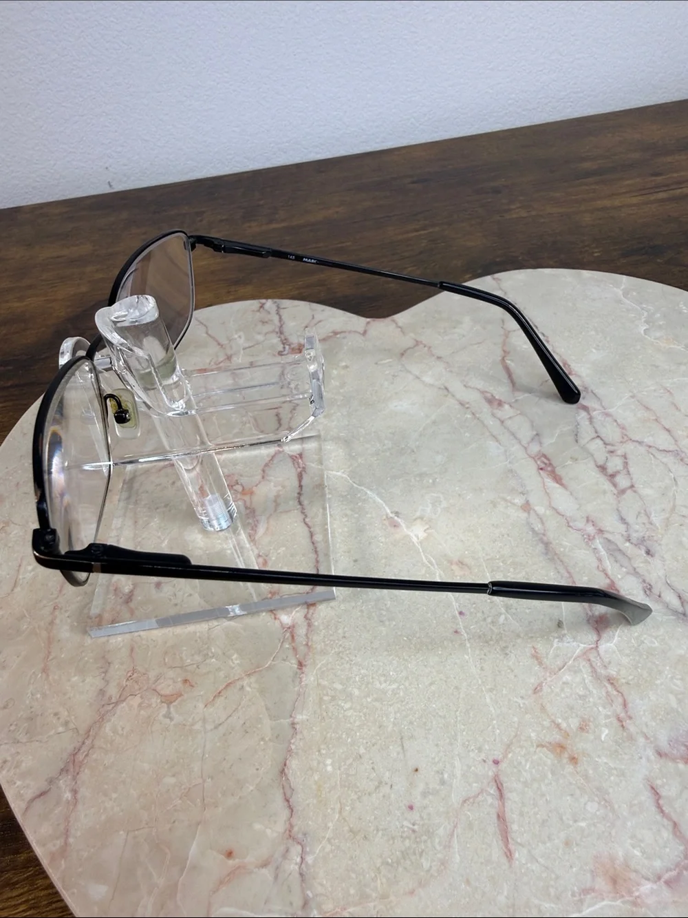 Marc Jacobs Black Metal Frame Reading Rx Glasses